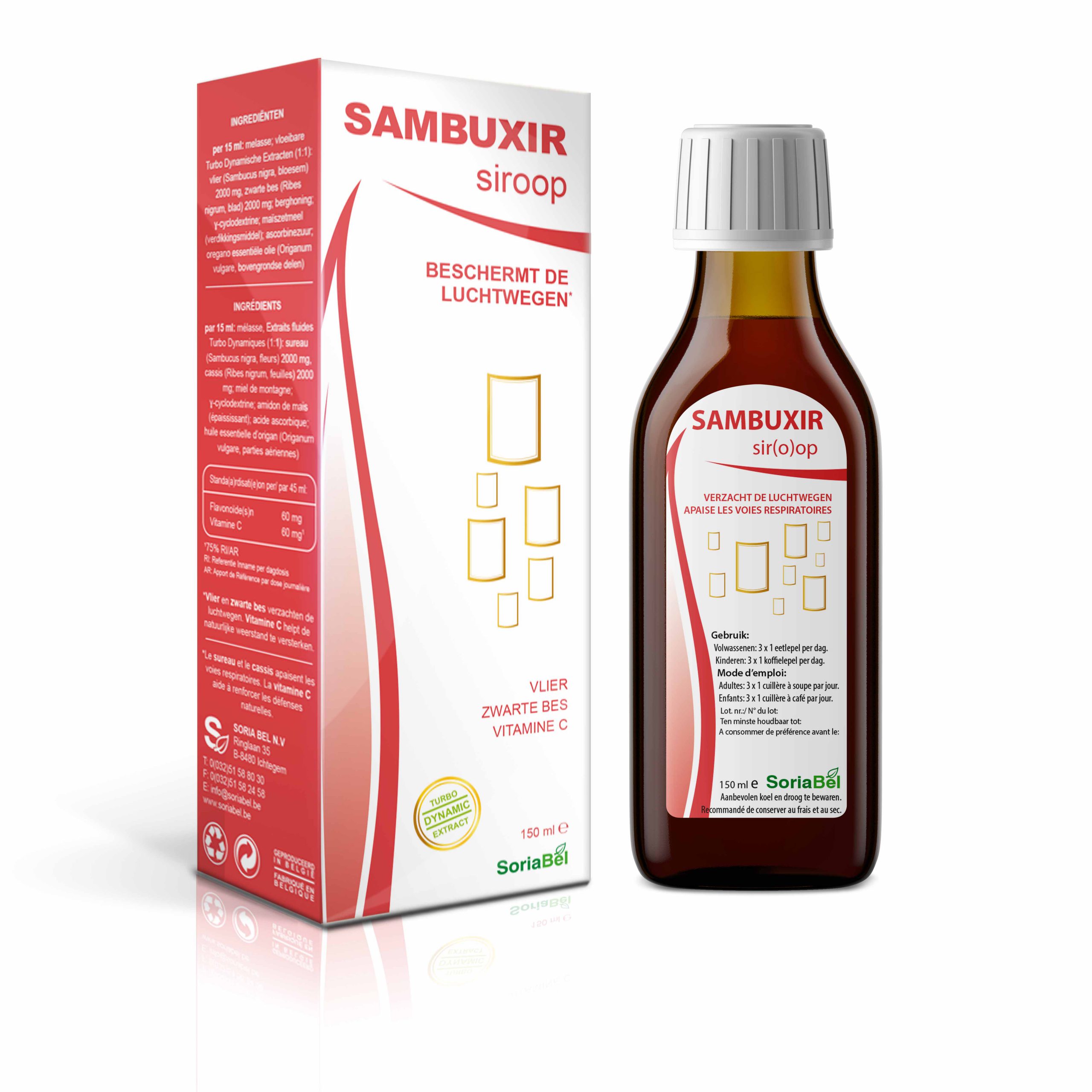 Sambuxir siroop 150 ml