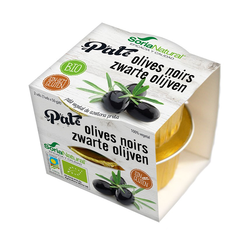 Pâté végétal aux olives noires