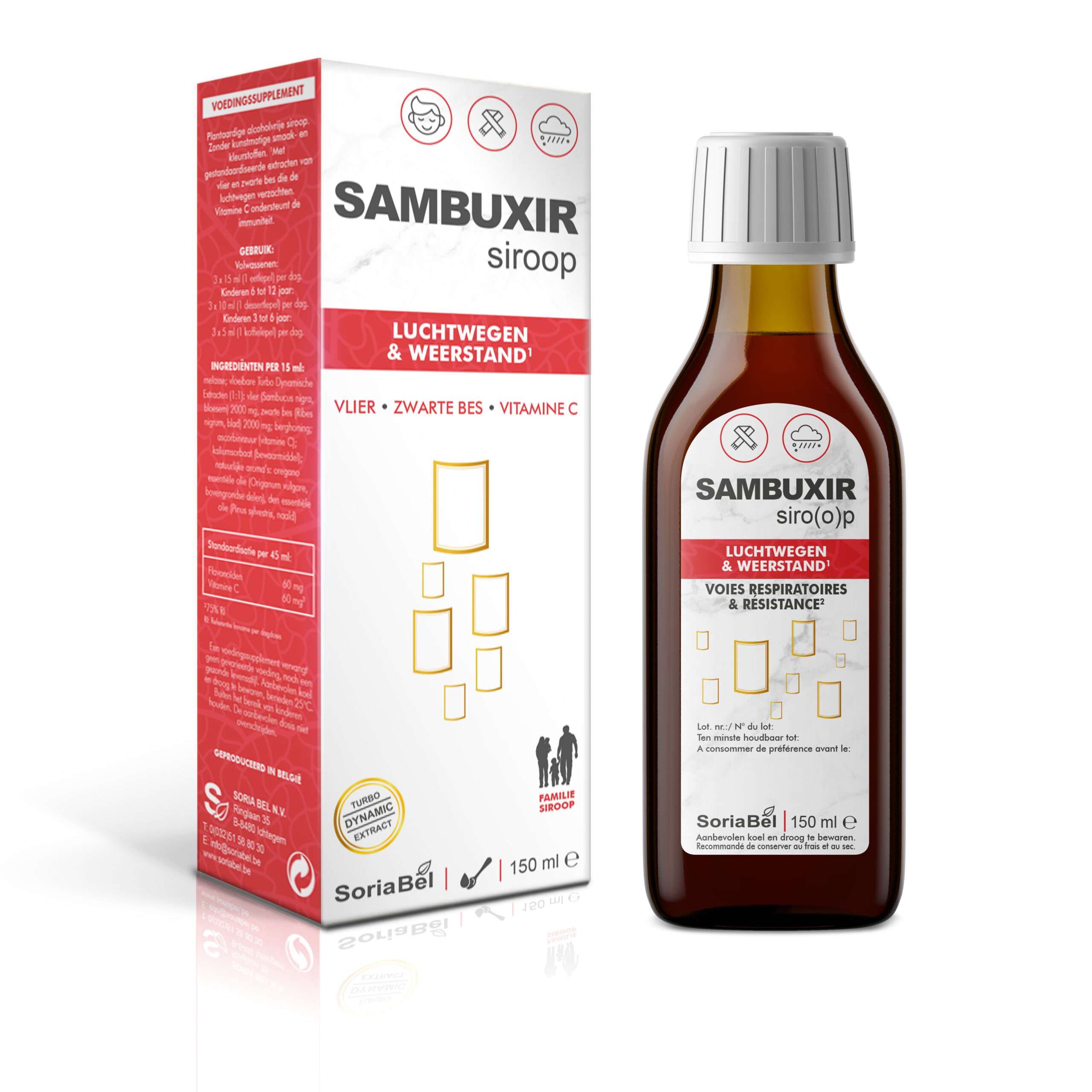 Sambuxir siroop 150 ml